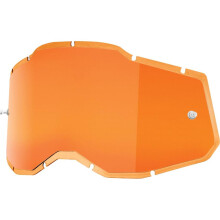 100% Accuri 2 / Racecraft 2 / Strata 2 Goggle Lens Persimmon