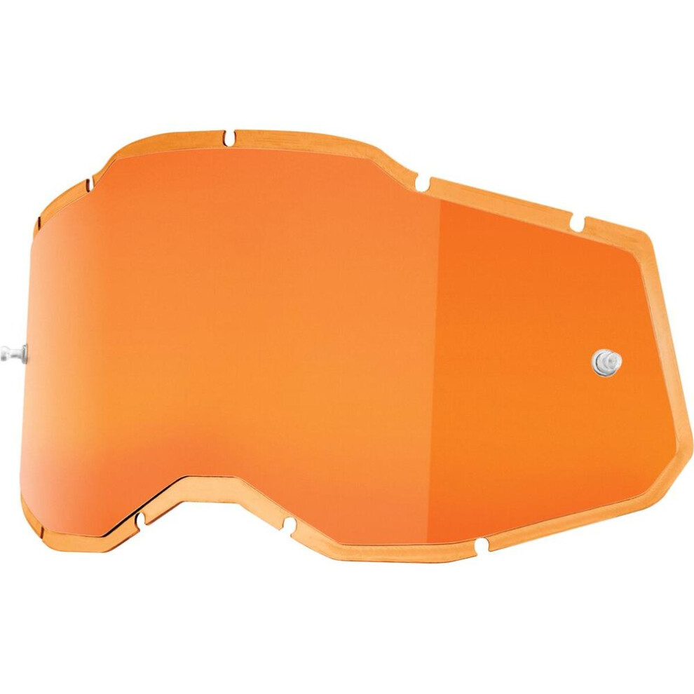 100% Accuri 2 / Racecraft 2 / Strata 2 Goggle Lens Persimmon 841269168632