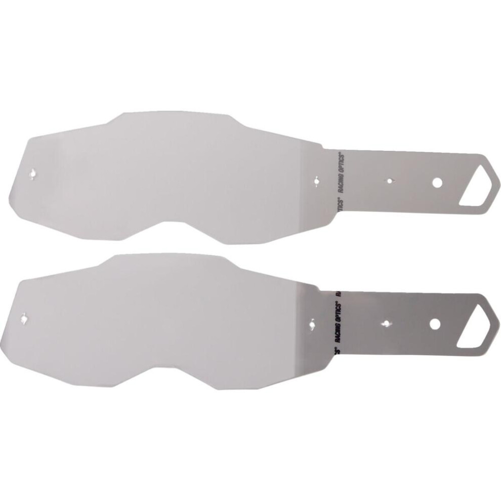 100% Accuri 2 / Racecraft 2 / Strata 2 Goggle Tear-Offs Laminated 841269168809