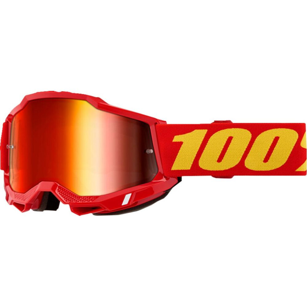 100% Accuri 2 Goggles Red 196261045833