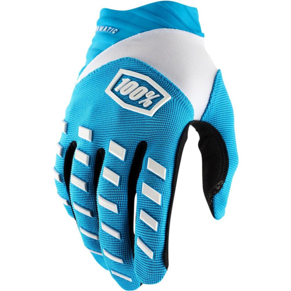 100% Airmatic Gloves Blue - Xxl 841269183536