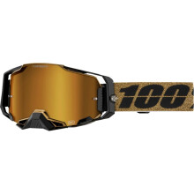 100% Armega Glory Goggle Black / Gold / Mirror Red