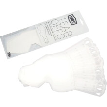 100% Racecraft / Accuri / Strata MX Goggle Tear-Offs Clear - Pack Of 50