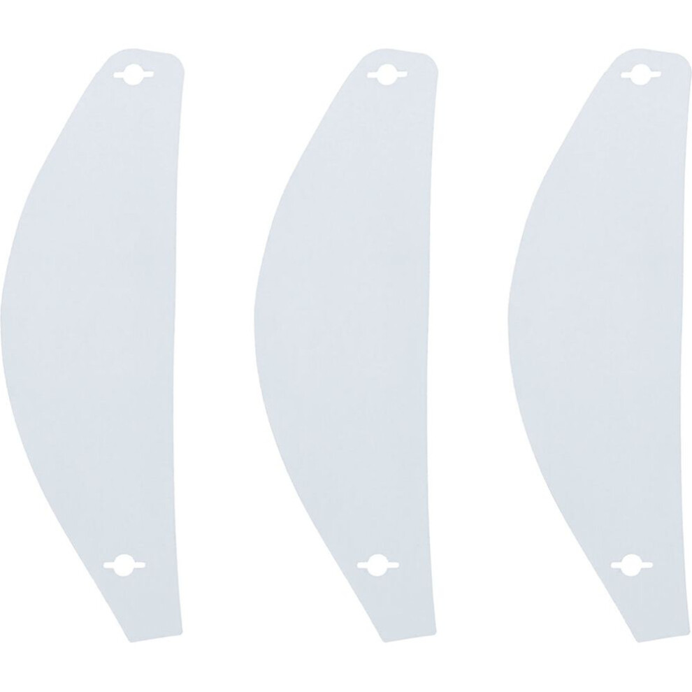 Agv Race 3 Tear Off Clear - Pack Of 3 8026656647613