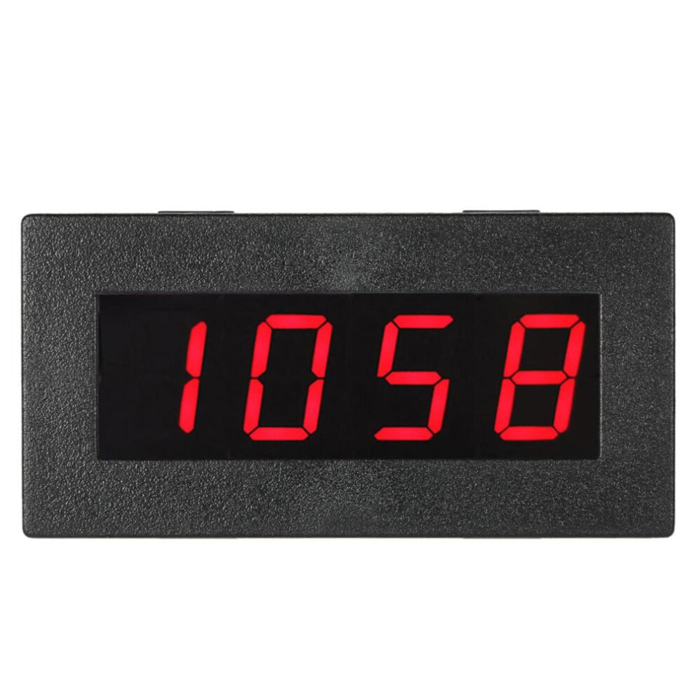 (black, Red LED Display) High Precision Digital Tachometer With 0.56-inch Blue Led Display Motor Speed Measurement Module