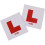 Bike It Pack L-Plates Kit Front and Rear With Fitting Kit 2