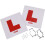 Bike It Pack L-Plates Kit Front and Rear With Fitting Kit 1