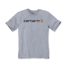 Carhartt Core Logo Short Sleeves T-Shirt Heather Grey - XL
