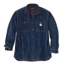 Carhartt Denim Fleece Lined Shirt Glacier - XL