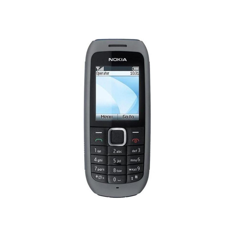 (black, 1 Battery 1 Charger) Refurbished Nokia Unlocked Original Nokia 1616 Gsm  Mobile Phone