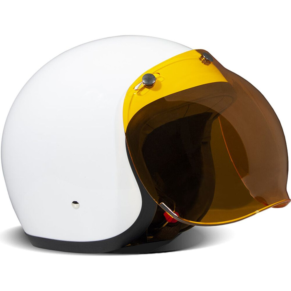 Dmd Vintage Bubble Helmet Visor Orange 8052283275318