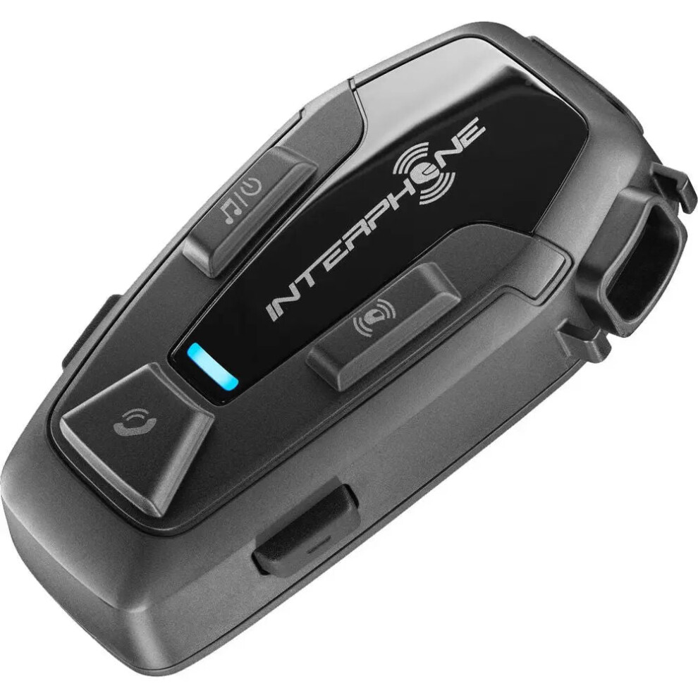 Interphone Black Ucom 7R Bluetooth Intercommunication System
