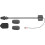 Interphone Boom Microphone Black For Bluetooth Intercommunication System 1