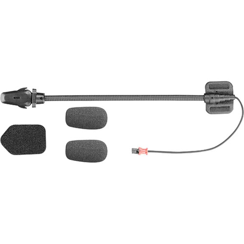 Interphone Boom Microphone Black For Bluetooth Intercommunication System