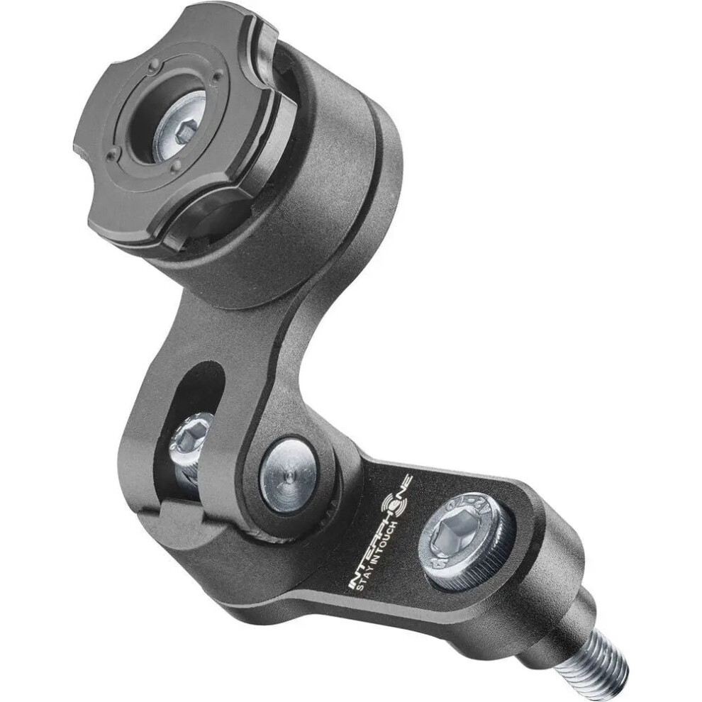 Interphone Quiklox Universal Handlebar Riser Mount Black 8018080457340