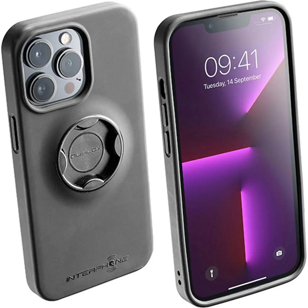 Interphone Quiklox Motorcycle Motorbike Mobile Phone Case Iphone 13 PRO - Image 3