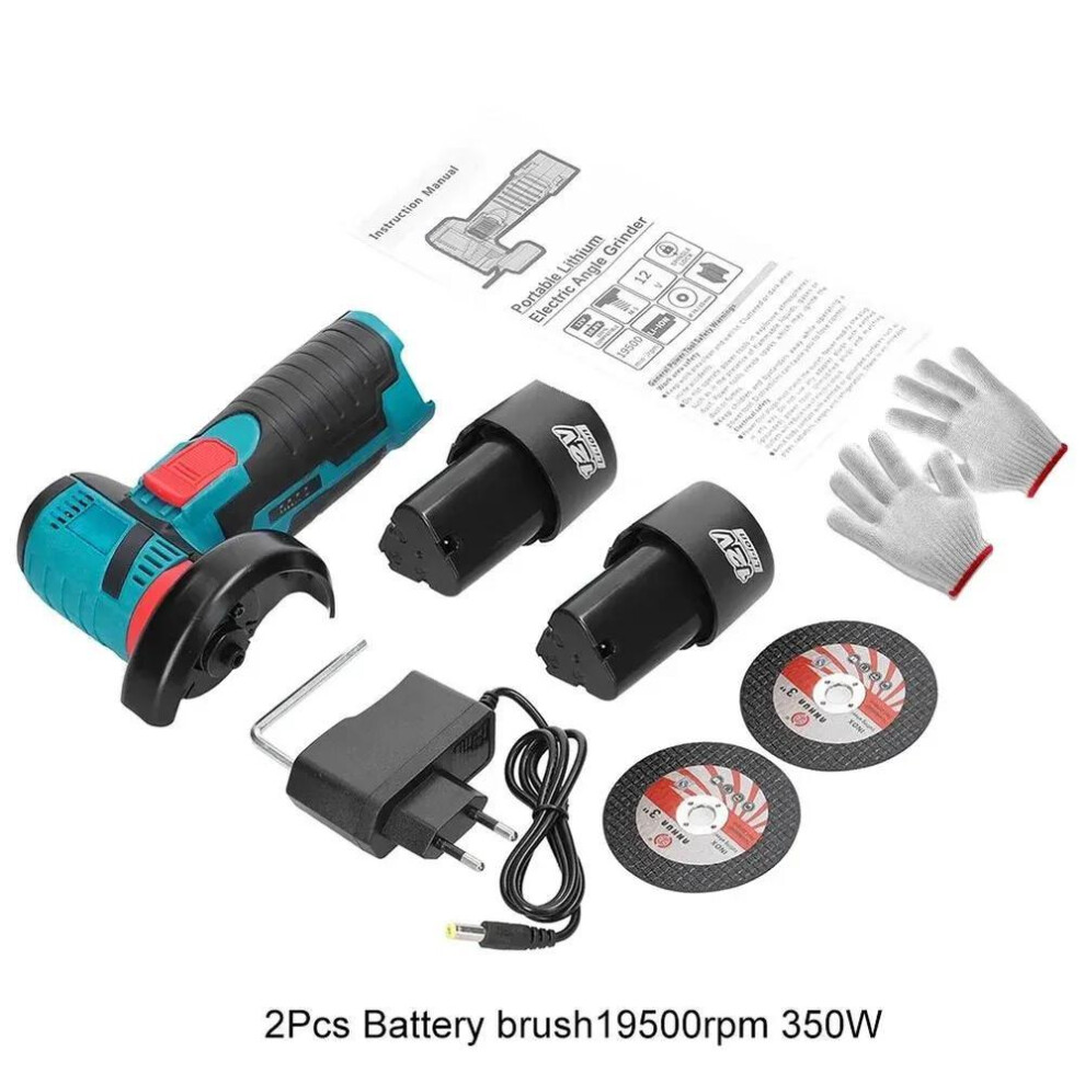 (blue, EU) 19500rpm Electric Grinding Tool Multifunctional Mini Grinder Handheld Cutter For Cutting Polishing