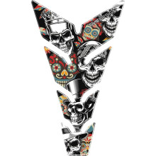 One Design Max Skulls2 Tank Pad Black