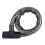 Oxford Barrier Armoured Cable Lock Smoke - 1.4m x 25mm 2