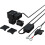 Oxford CLIQR USB Type C Handlebar Mount Kit Black 2
