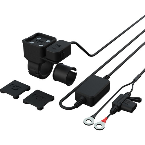 Oxford CLIQR USB Type C Handlebar Mount Kit Black 1