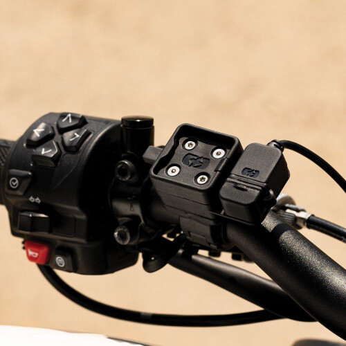 Oxford CLIQR USB Type C Handlebar Mount Kit Black 2