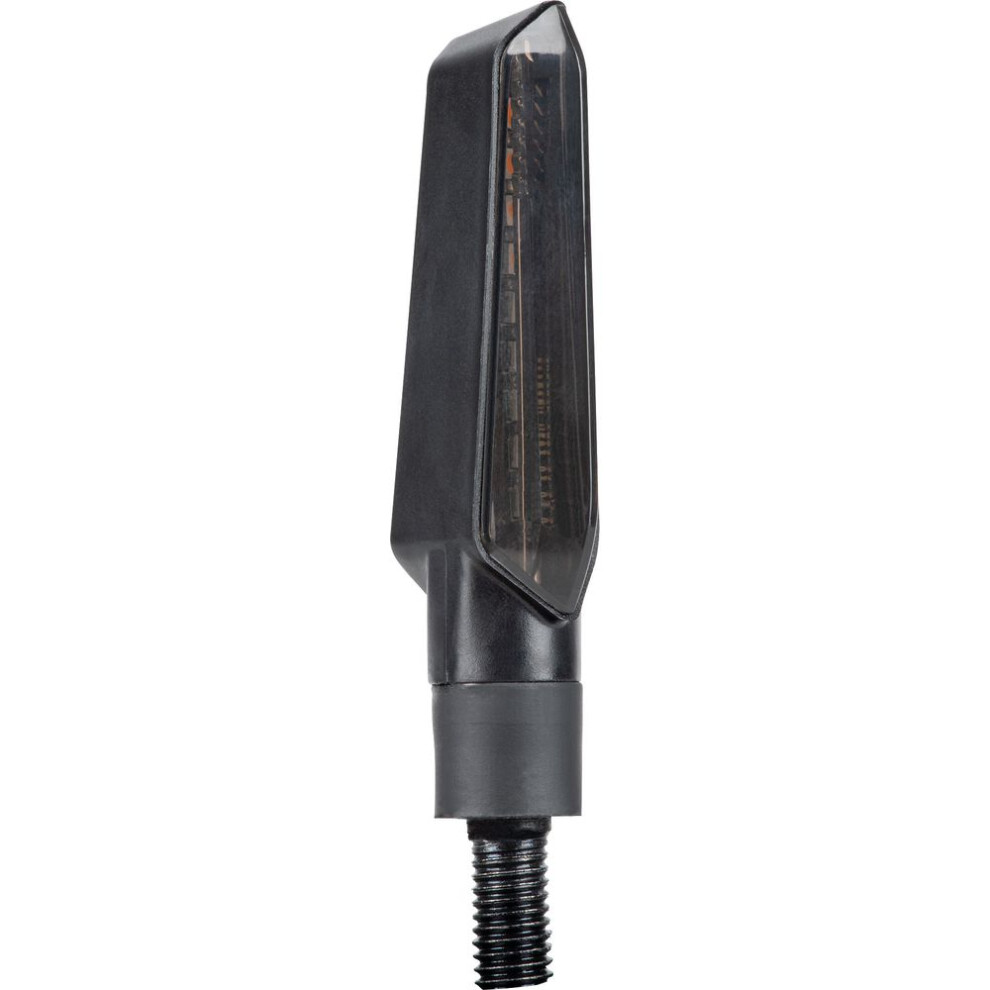 Oxford Darkhunter Front / Rear Sequential Indicators Matt With 2 Resistors Black 5030009422683