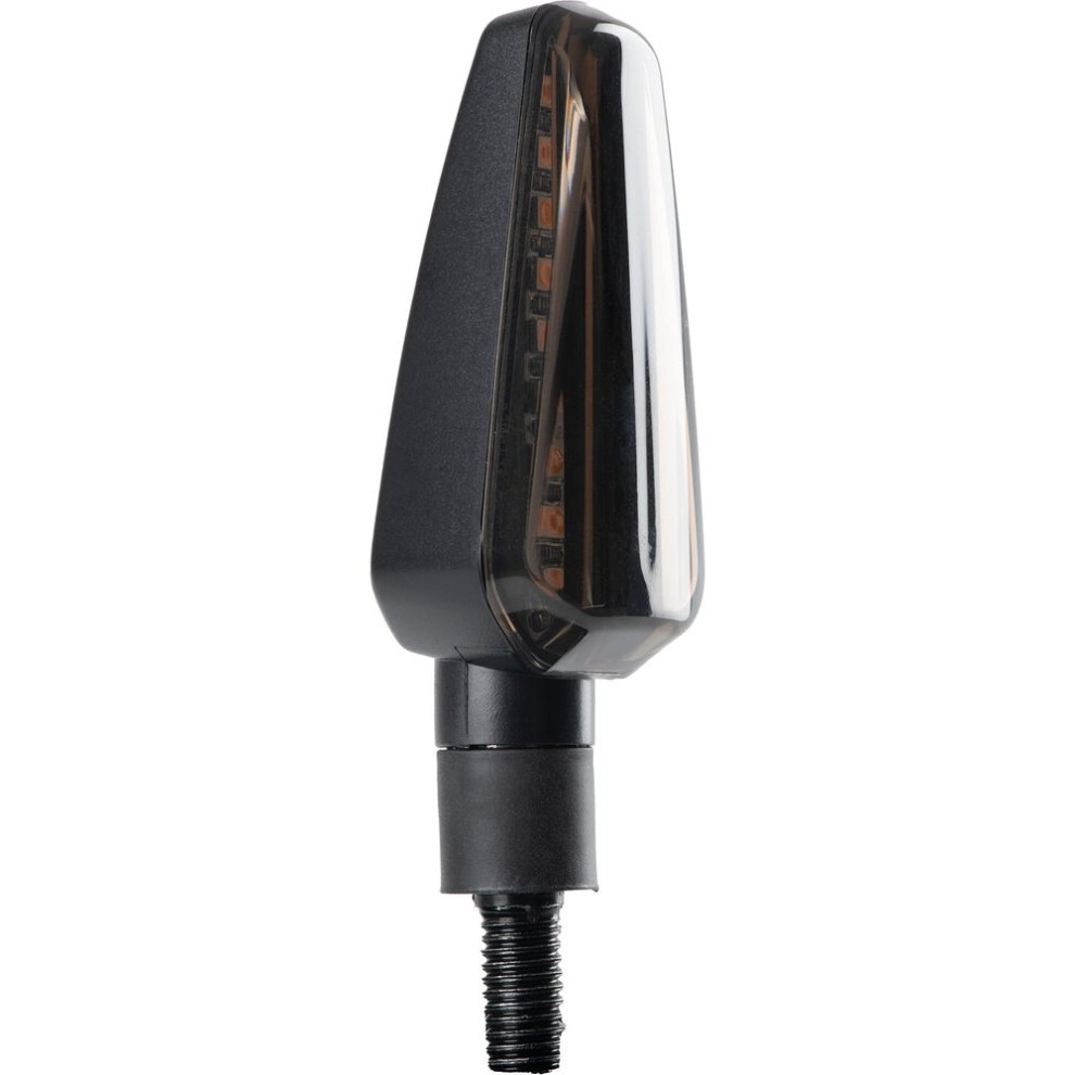 Oxford Darkseeker Front / Rear Sequential Indicators Matt With 2 Resistors Black 5030009422676