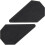 Oxford Gripper Advanced Tank Grips Black 2