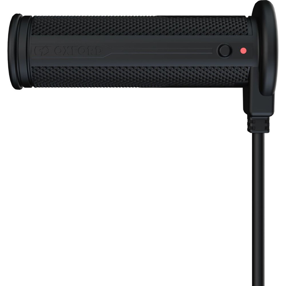 Oxford Left Replacement Grip For Pro Touring Hotgrips Black 5030009438097