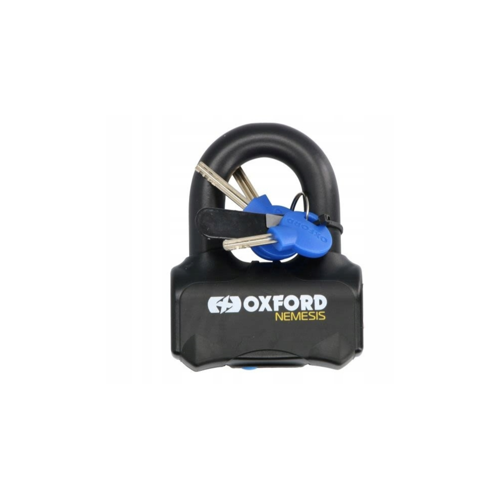 Oxford Nemesis Padlock Black - 16Mm 5030009149030