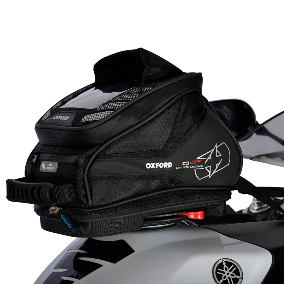 Oxford Q4r Tank Bag - 4 Litres Black 5030009103063