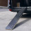 Oxford Stainless Steel Foldable Loading Ramp Silver - 2.1m X 27.5cm 2