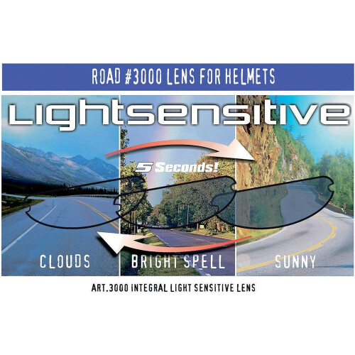 Pro Grip Universal No-Fog Helmet 3000 Shield Insert Lens Clear 2