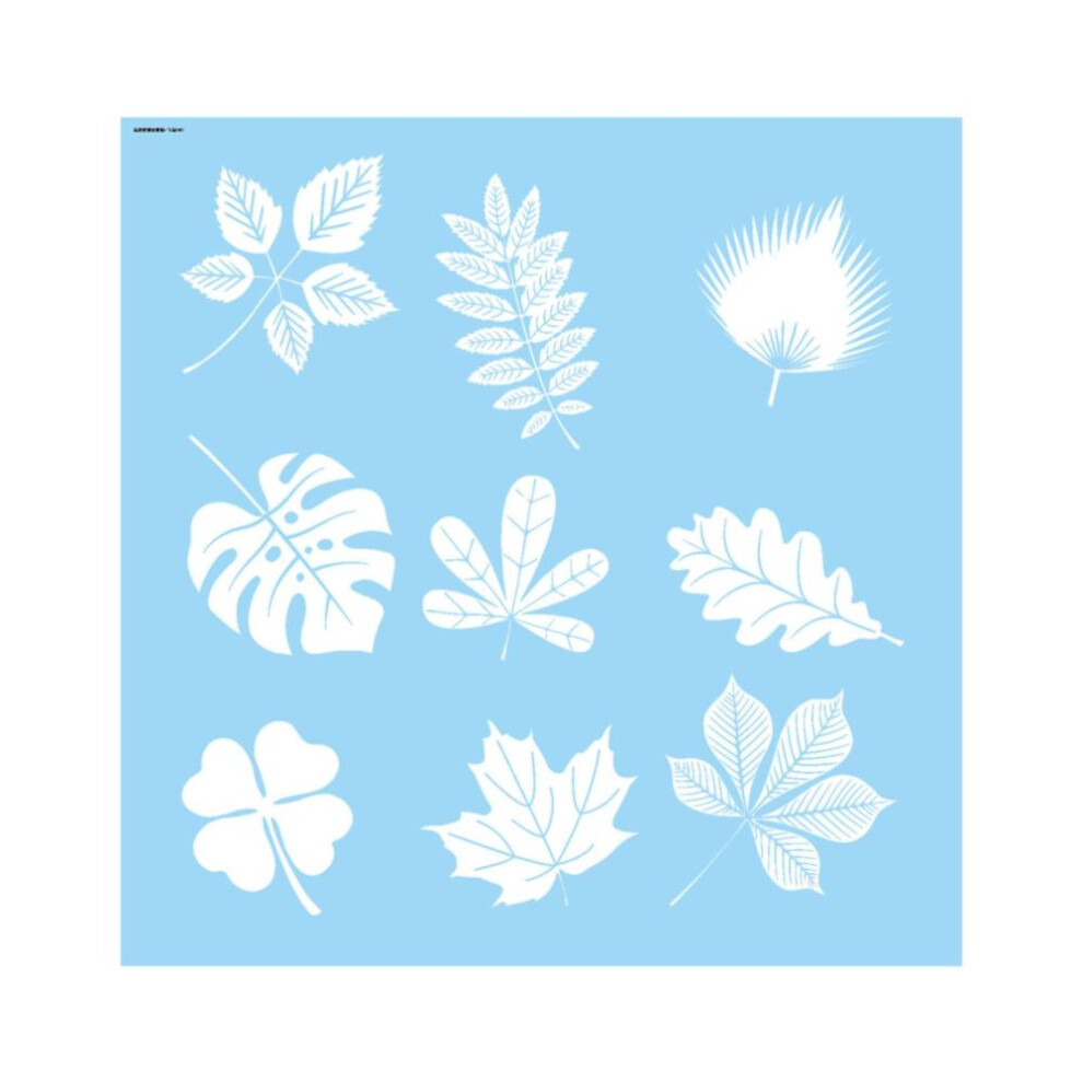 (Type 2) 4 Sheets Anti-collision Window Stickers Diy Birds Theme Window Clings Removable Pvc Glass Stickers