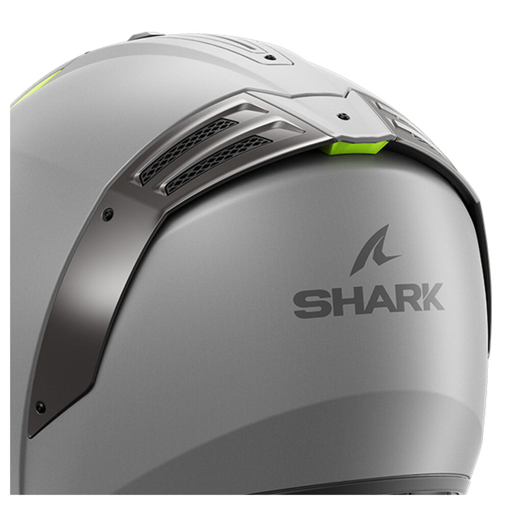 Shark Spoiler Silver / Fluo Yellow For Spartan Rs Helmets Silver,Yellow