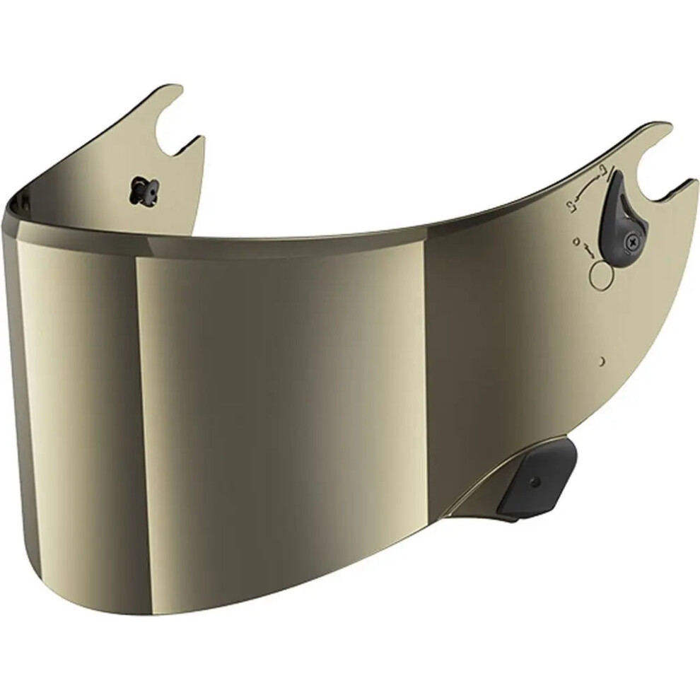 Shark Non T/V Visor Iridium For Race R / Speed R Helmets Gold