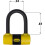 Squire Squire Matterhorn Mini Disc Lock With Reminder Cable Black - 13mm 2