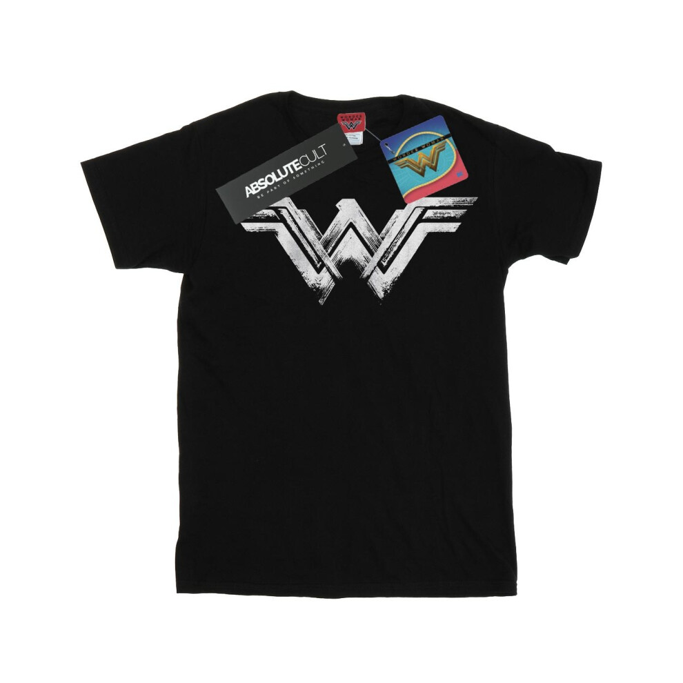 Wonder Woman Distressed Logo T-Shirt