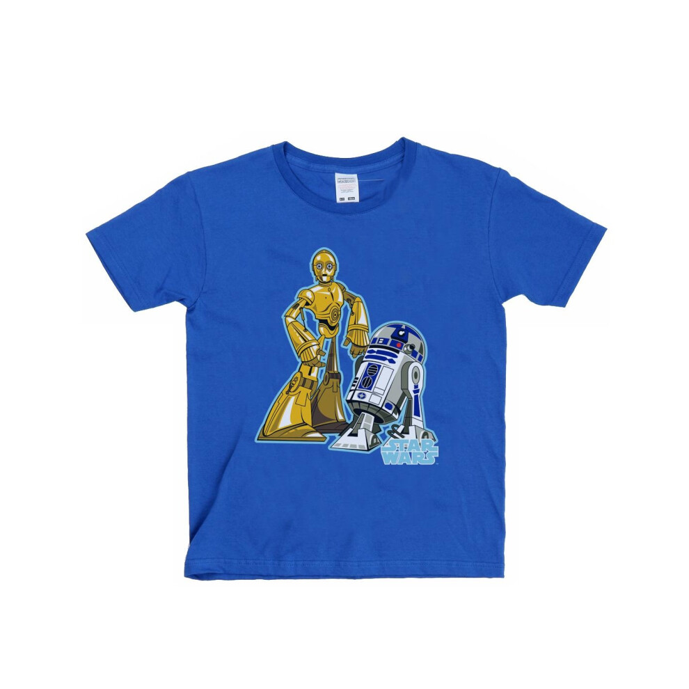 C-3PO And R2-D2 Character T-Shirt