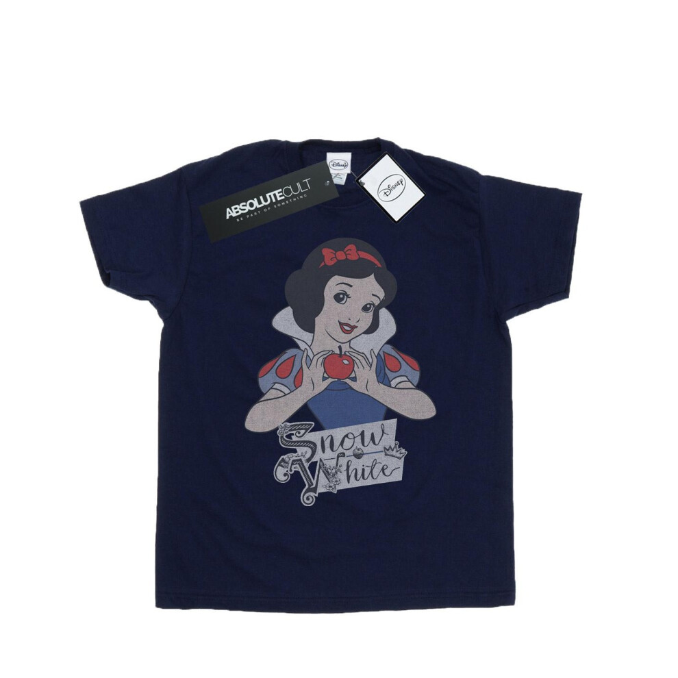 Snow White Apple Cotton Boyfriend T-Shirt