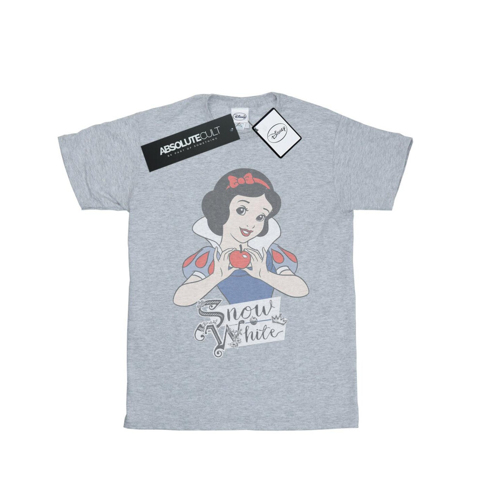 Snow White Apple Cotton Boyfriend T-Shirt