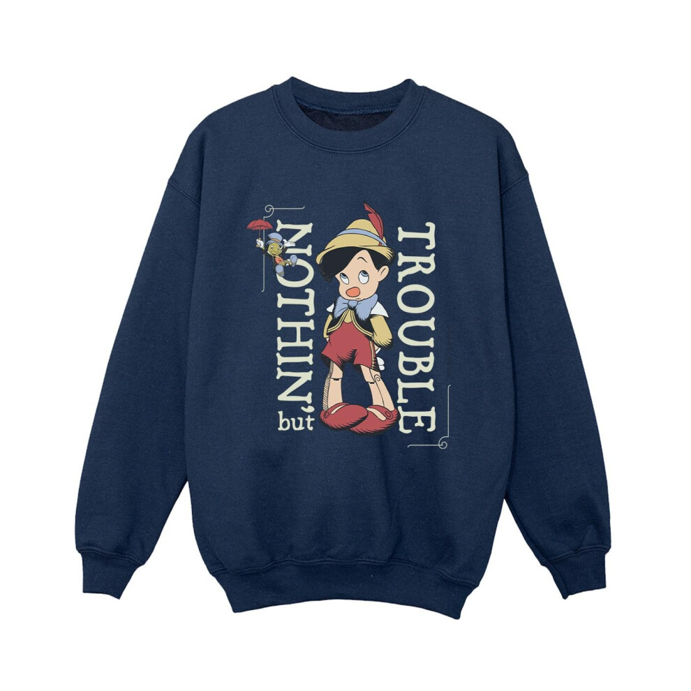 Pinocchio Nothing But Trouble Sweatshirt