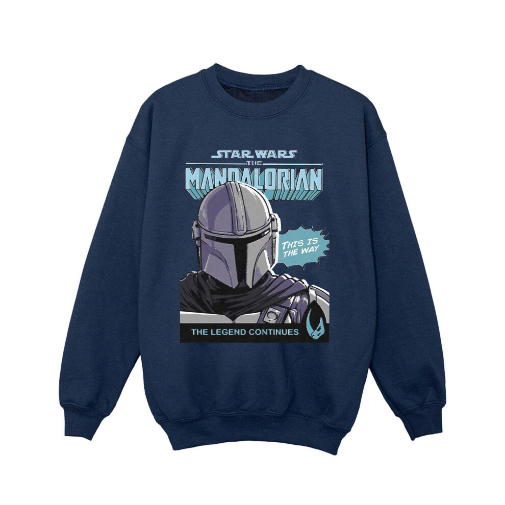 Mando Comic Cover Sweatshirt