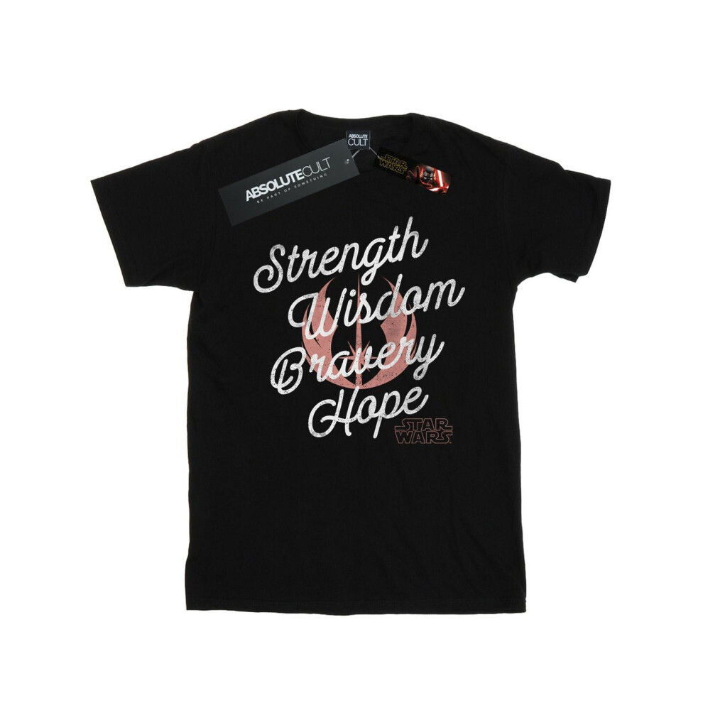 Star Wars The Rise Of Skywalker Strength Wisdom Bravery Hope T-Shirt