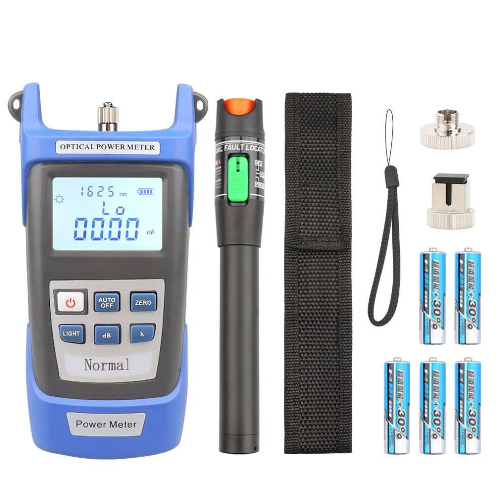 (multicolor, 30mw) Optical Fiber Tool Kit Optical Power Meter Handheld 30mw Optical Fiber Tester Portable Pen Type Red