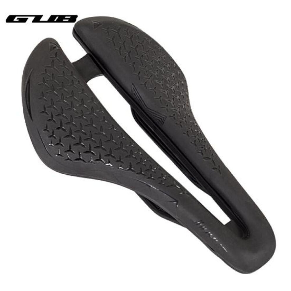 (black) Saddle Hollow Breathable Ergonomic Design Anti-slip Strong Support Comfortable Sit Sponge Mtb Road Bicycle Saddle Cycling Supply