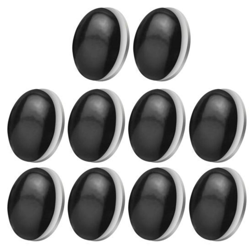 (black) Drapery Weights Rustproof Multipurpose Long-lasting Magnetic Curtain Weights Outdoor Curtains Magnets Bedroom Supplies