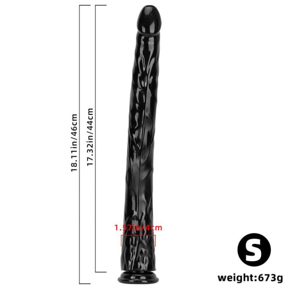 (black, S) Black Extra Large Anal Strip Size Anal Plug Extra Long Phallus Deep Expansion Anal Strip Female Outing Anal Whip