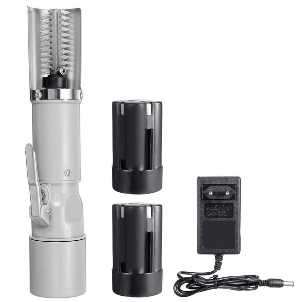 (grey) 8800ma Rechargeable Fish Electric Cleaner For Fish Scalers Charging Portable Clean Fish Remover Descaler Scraper Seafood Tools